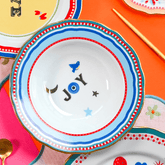 Porcelain Soup Bowl - Joy - Mamma Mia - Baci Milano